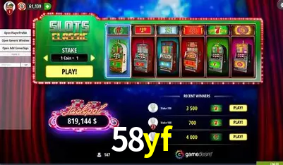 Descubra o Mundo do Cassino Online com 58yf